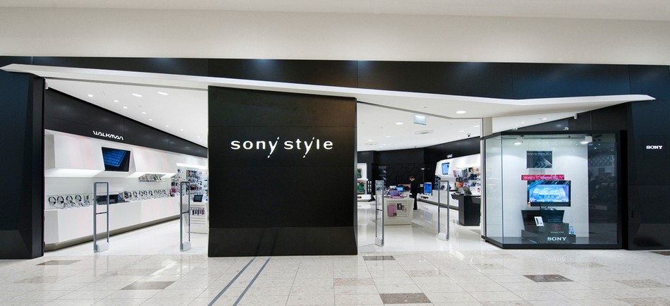 Custom Signage and Branding - Sony Style